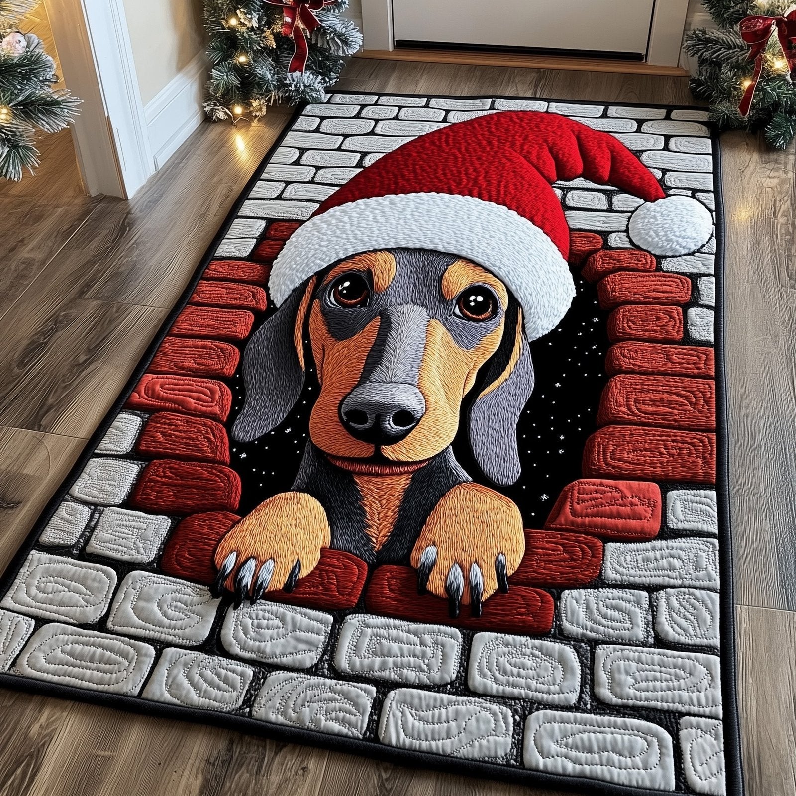 Jolly Weiner Runner Rug - Nature Design | Serene Runner Rug