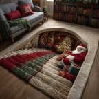 Jolly Workshop area rug in a living room