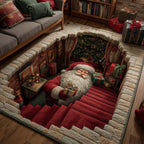Jolly Workshop area rug in a living room