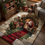Jolly Workshop area rug in a living room