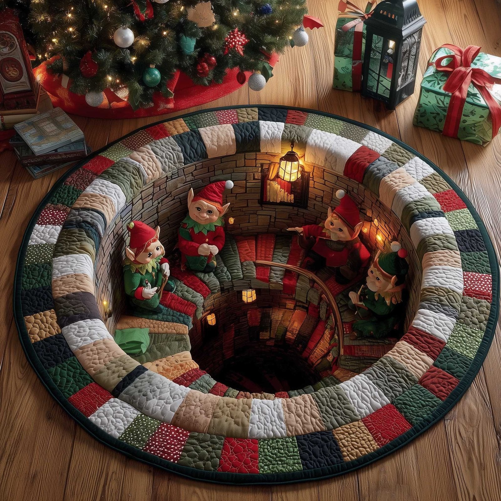 Jolly Workshop Round Mat Rug - Nature Design | Serene Home Decor