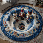 Jolly Workshop Round Mat Rug - Nature Design | Serene Home Decor