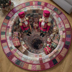 Jolly Workshop Round Mat Rug - Nature Design | Serene Home Decor