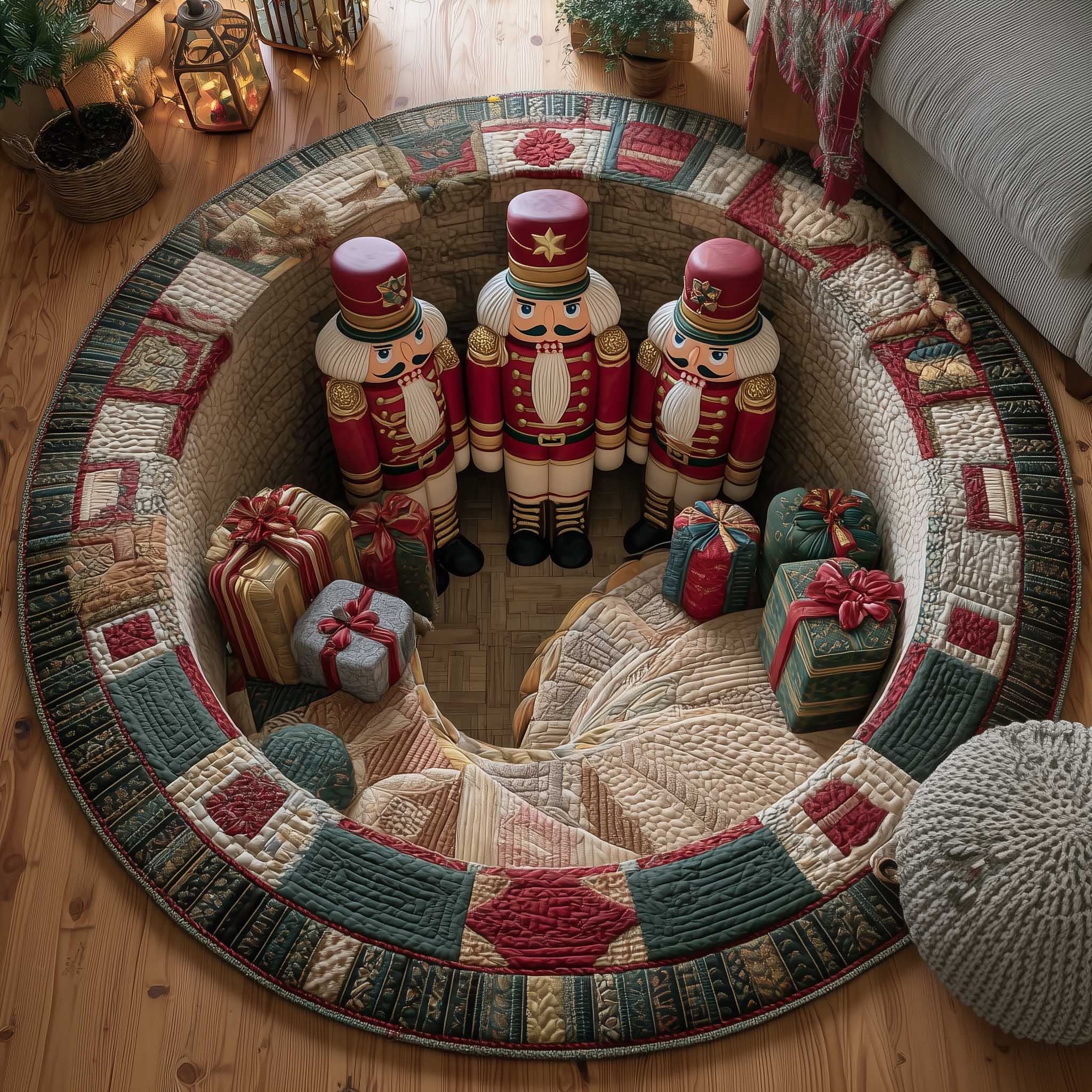 Jolly Workshop Round Mat Rug GFTOTP13978