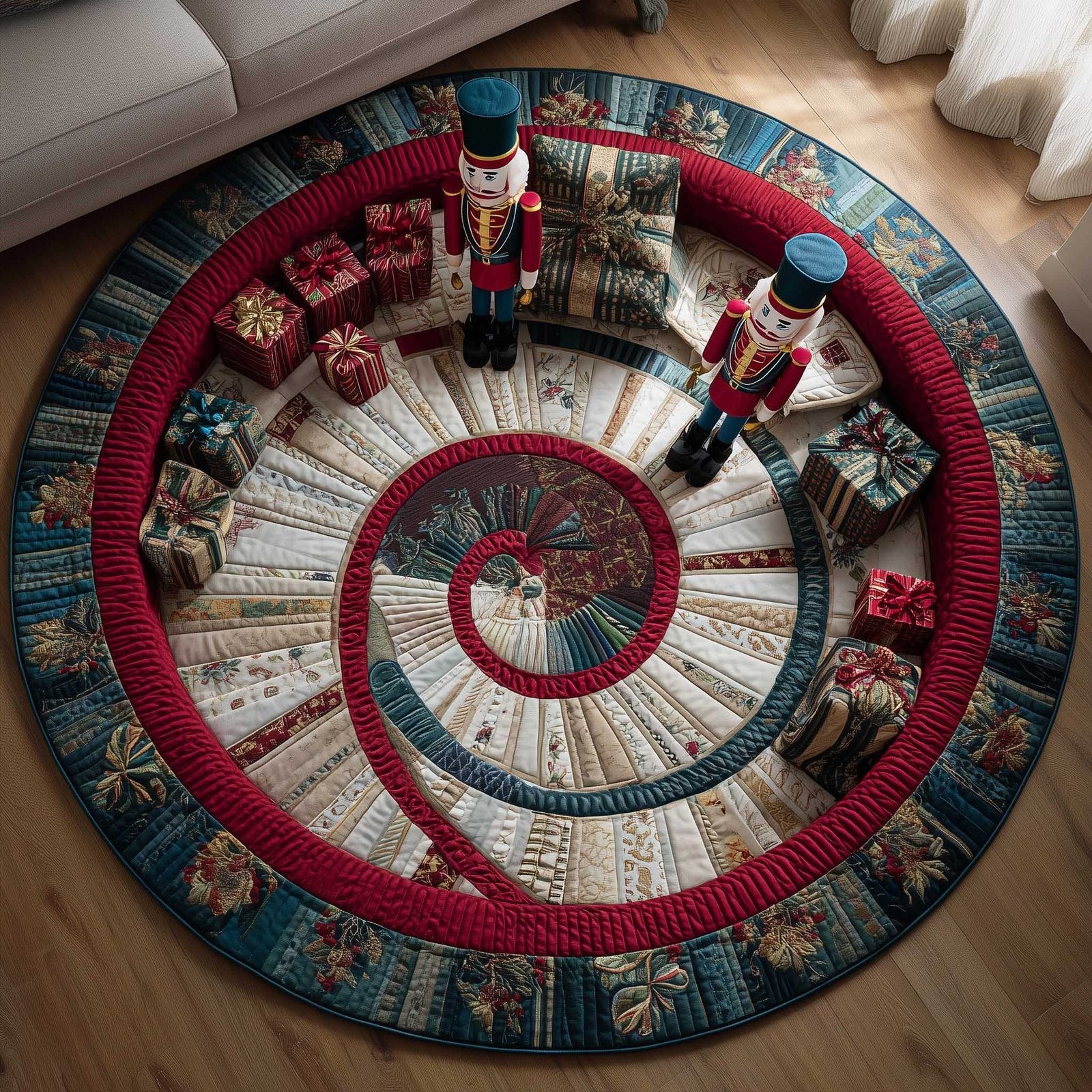 Jolly Workshop Round Mat Rug - Nature Design | Serene Home Decor