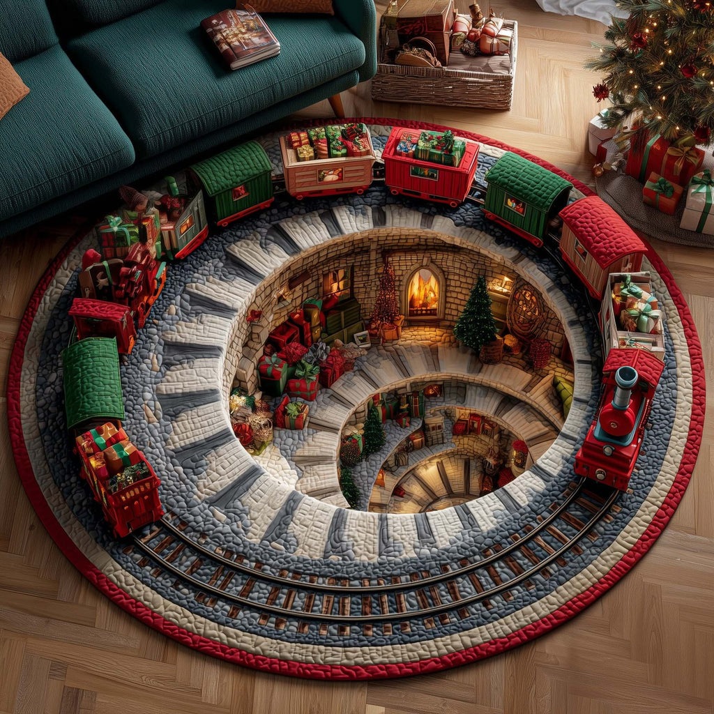 Jolly Workshop Round Mat Rug - Nature Design | Serene Home Decor