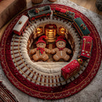 Jolly Workshop Round Mat Rug - Nature Design | Serene Home Decor