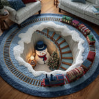 Jolly Workshop Round Mat Rug - Nature Design | Serene Home Decor