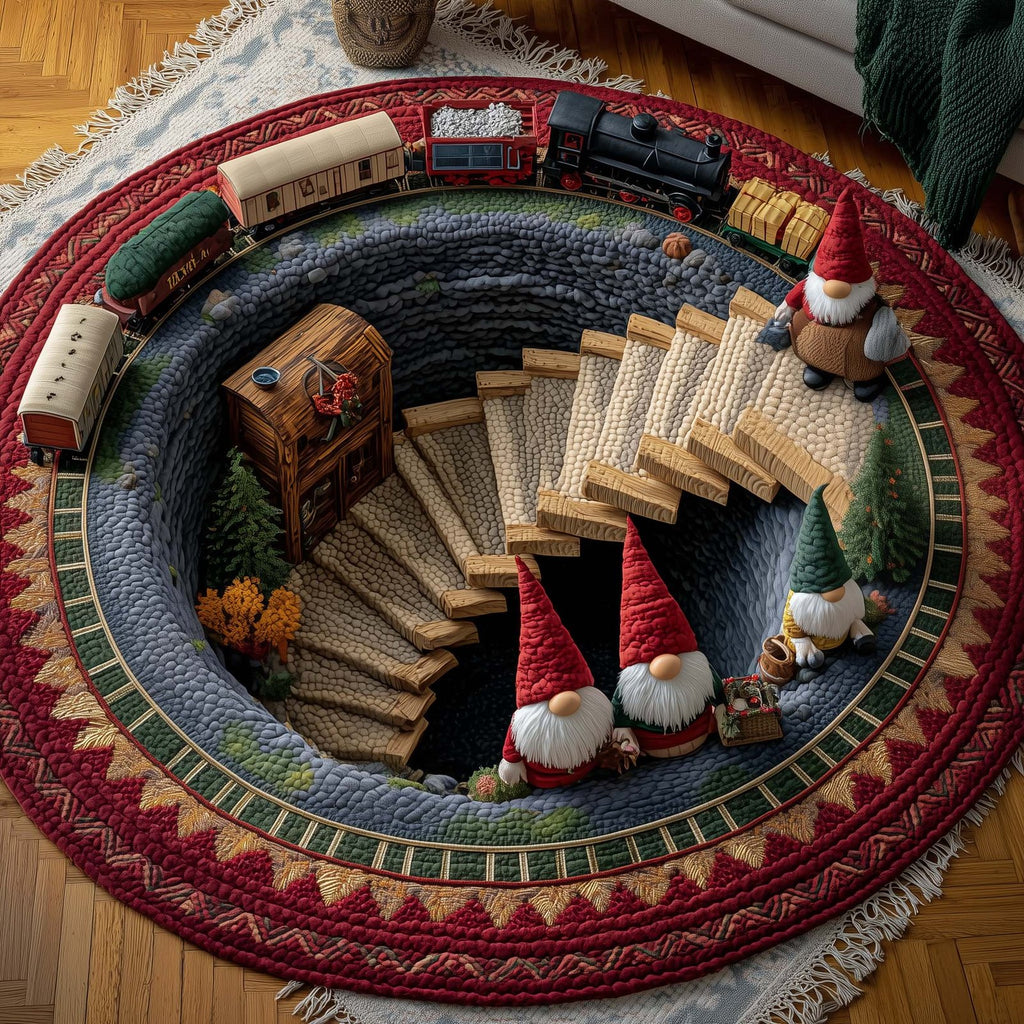 Jolly Workshop Round Mat Rug - Nature Design | Serene Home Decor