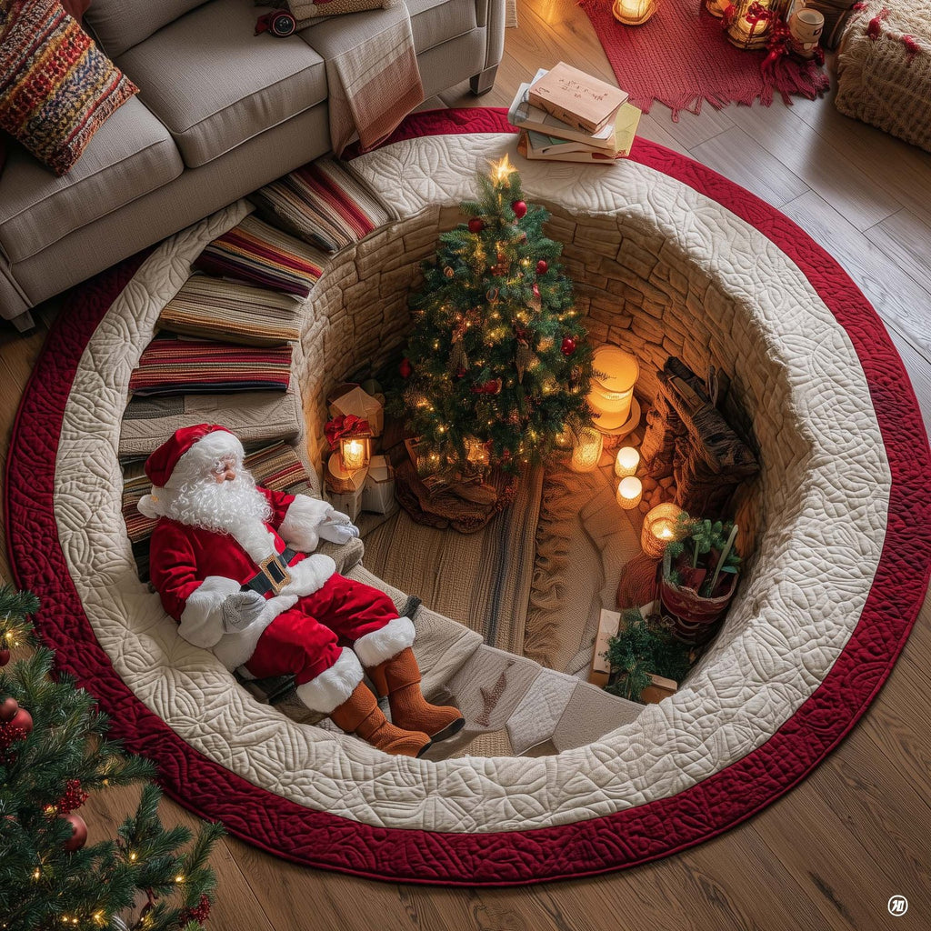 Jolly Workshop Round Mat Rug - Nature Design | Serene Home Decor