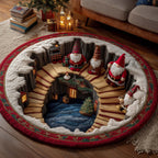 Jolly Workshop Round Mat Rug - Nature Design | Serene Home Decor