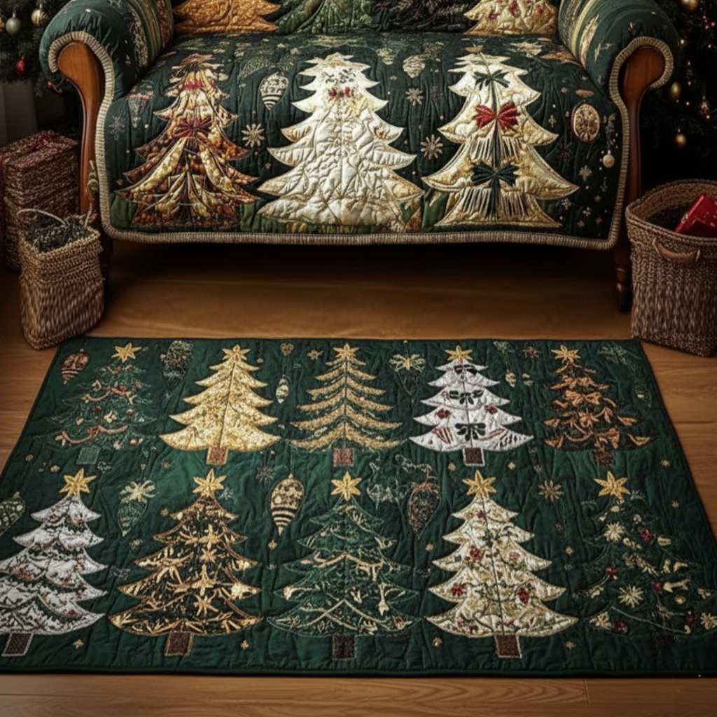Joyful Heart area rug in a living room