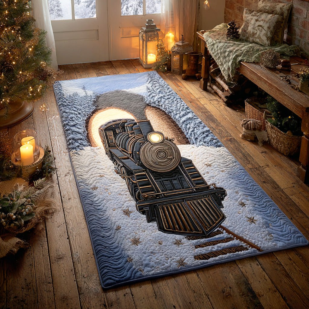 Joyful Steam Track Runner Carpet Runner Rug - Cute Pet Design | Animal Printed Runner Rug