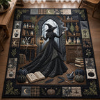 Kitchen Witch area rug in a living room