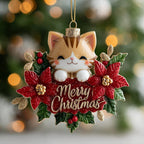 Kitty of Fortune Christmas Ornament