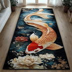 Koi Fish Runner Rug - Nature Design | Serene Runner Rug