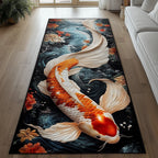 Koi Fish Runner Rug - Nature Design | Serene Runner Rug
