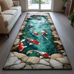 Koi Flow Runner Rug - Nature Design | Serene Runner Rug