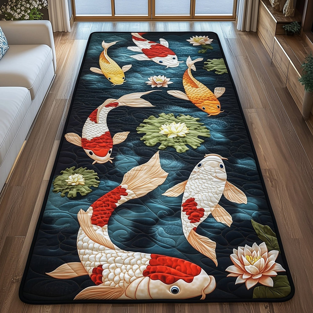 Koi Heaven Runner Rug - Nature Design | Serene Runner Rug
