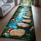 Koi Heaven Runner Rug - Nature Design | Serene Runner Rug