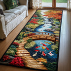 Koi Spirit Runner Rug - Nature Design | Serene Runner Rug