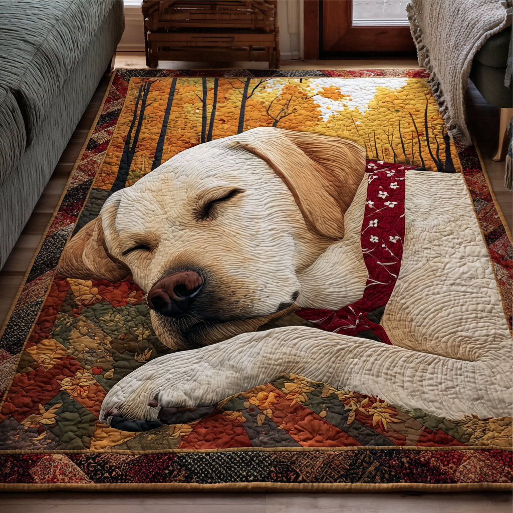 Labrador Dream area rug in a living room