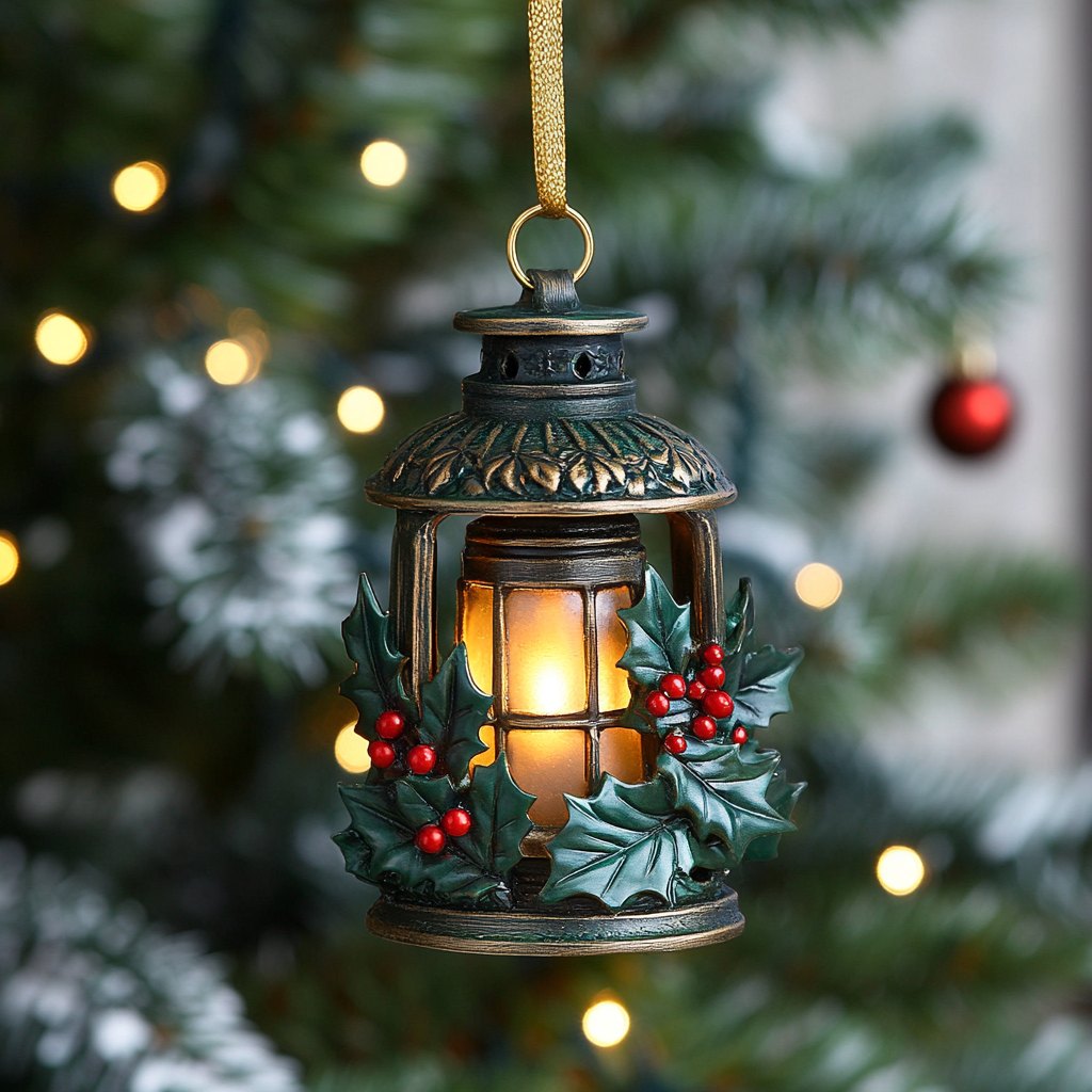 Berry Nestle Christmas Ornament