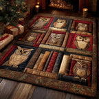 Lantern Pages area rug in a living room