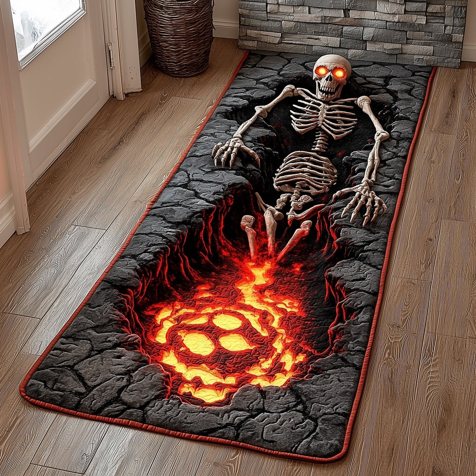 Lava Snare Runner Rug - Nature Design | Serene Runner Rug