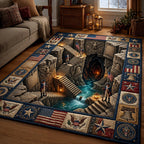 Liberty Guard area rug in a living room