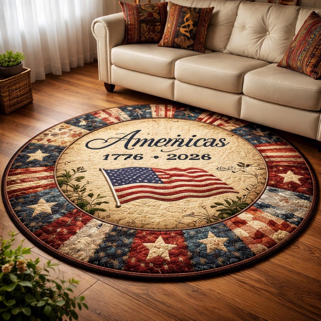 Liberty Heritage Round Mat Rug - Nature Design | Serene Home Decor