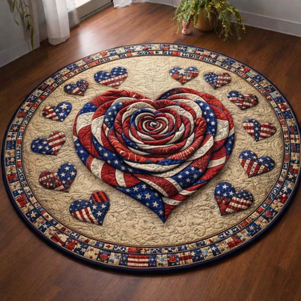 Liberty Heritage Round Mat Rug - Nature Design | Serene Home Decor