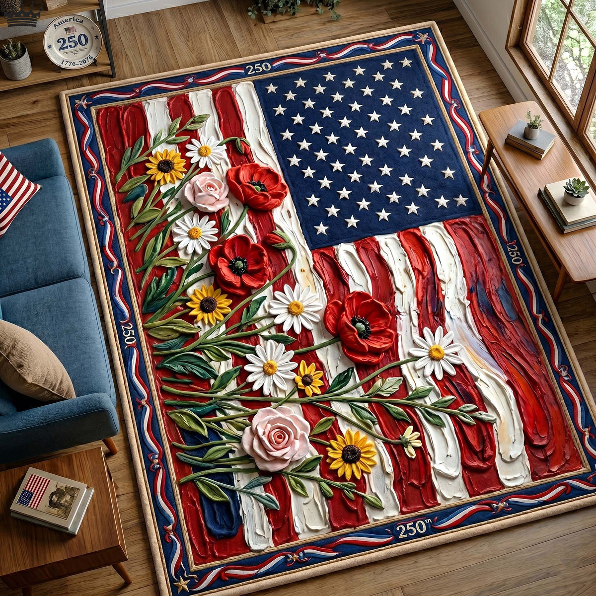 Liberty Legacy area rug in a living room