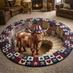 Liberty Legacy Round Mat Rug - Nature Design | Serene Home Decor