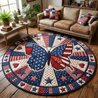 Liberty Legacy Round Mat Rug - Nature Design | Serene Home Decor
