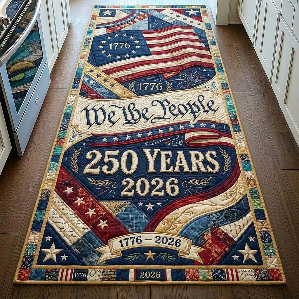 Liberty March Runner Rug - Nature Design | Serene Runner Rug