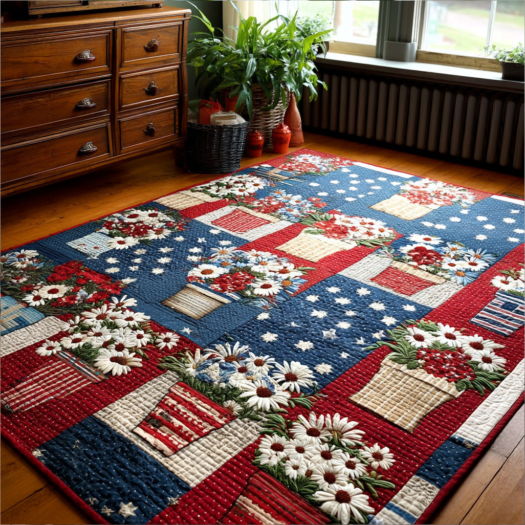 Liberty Meadow area rug in a living room