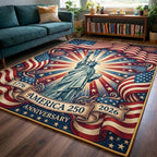 Liberty Radiance area rug in a living room