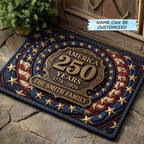 Liberty Spirit QTCUZ Doormat - Patriotic Design | Printed Welcome Doormat