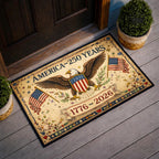 Liberty Stars Doormat - Patriotic Design | Printed Welcome Doormat