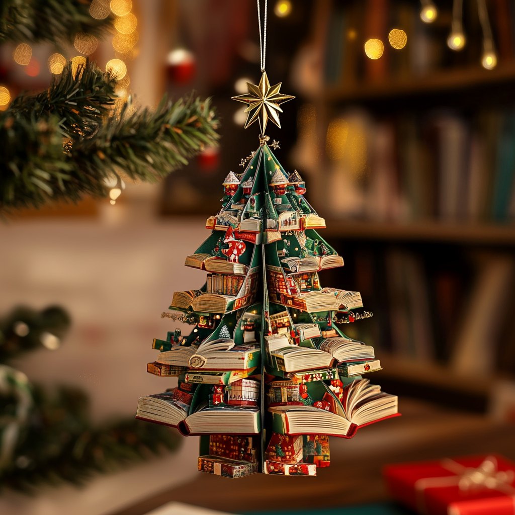 Flower Power Christmas Ornament