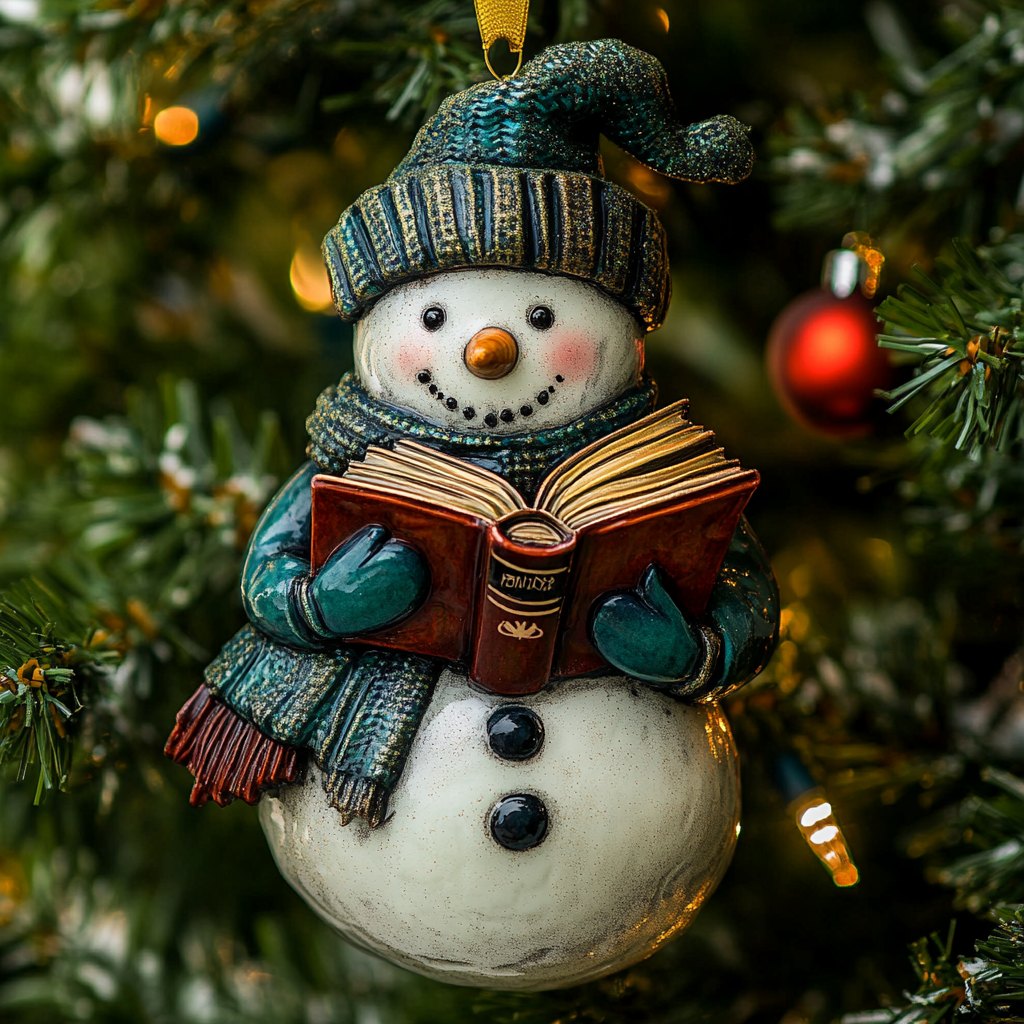 Cozy Campsite Christmas Ornament