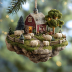 Little Lamb Christmas Ornament