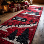 Live the Magic Runner Carpet Runner Rug - Cute Pet Design | Animal Printed Runner Rug