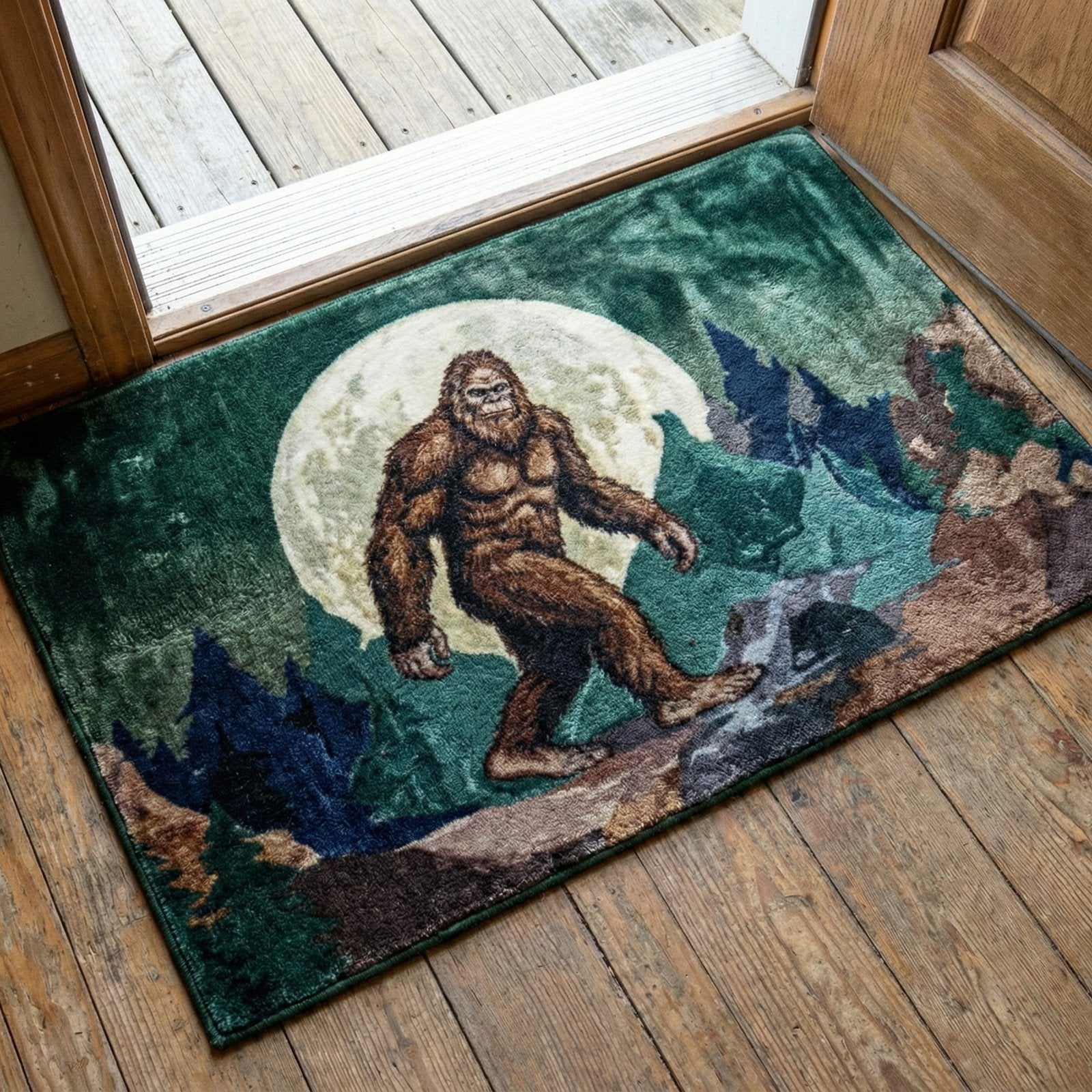 Lone Guardian Doormat - Nature Design | Printed Welcome Doormat
