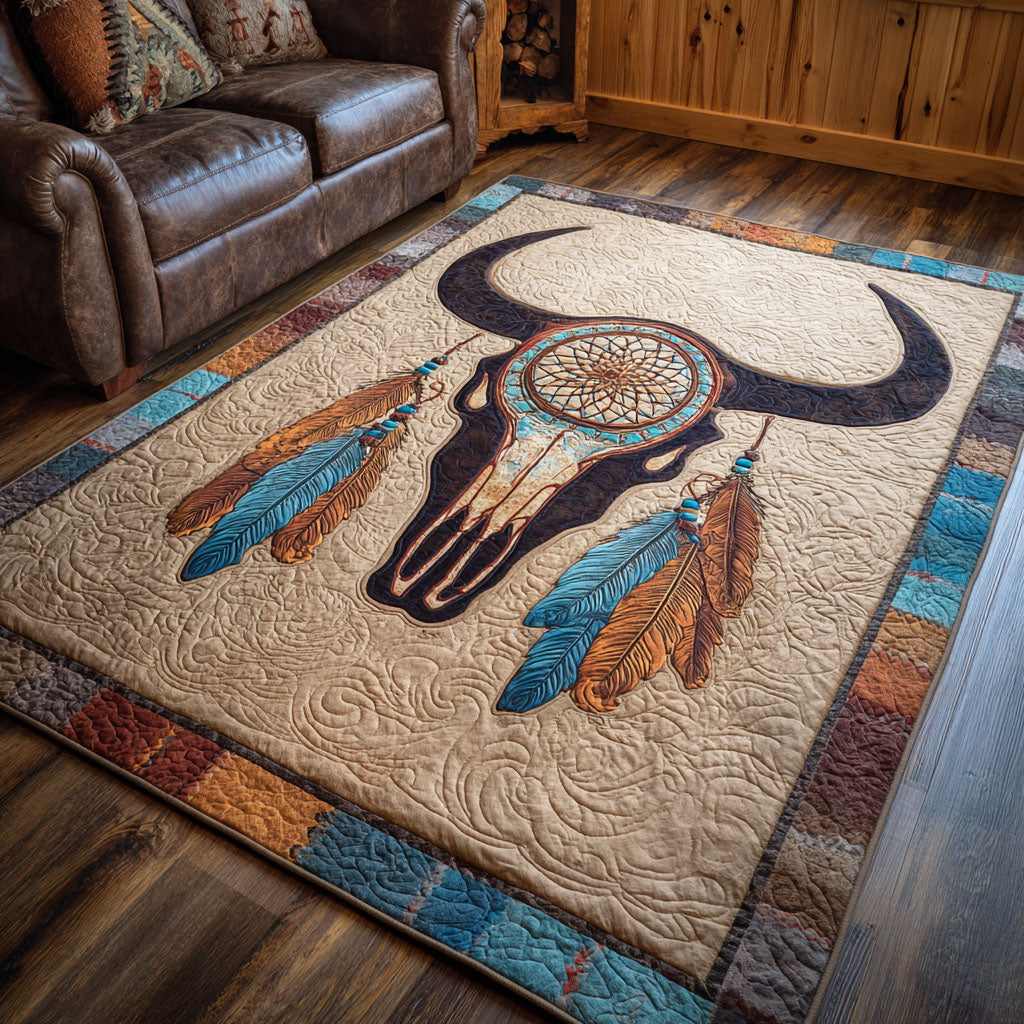 Lone Star Prairie area rug in a living room