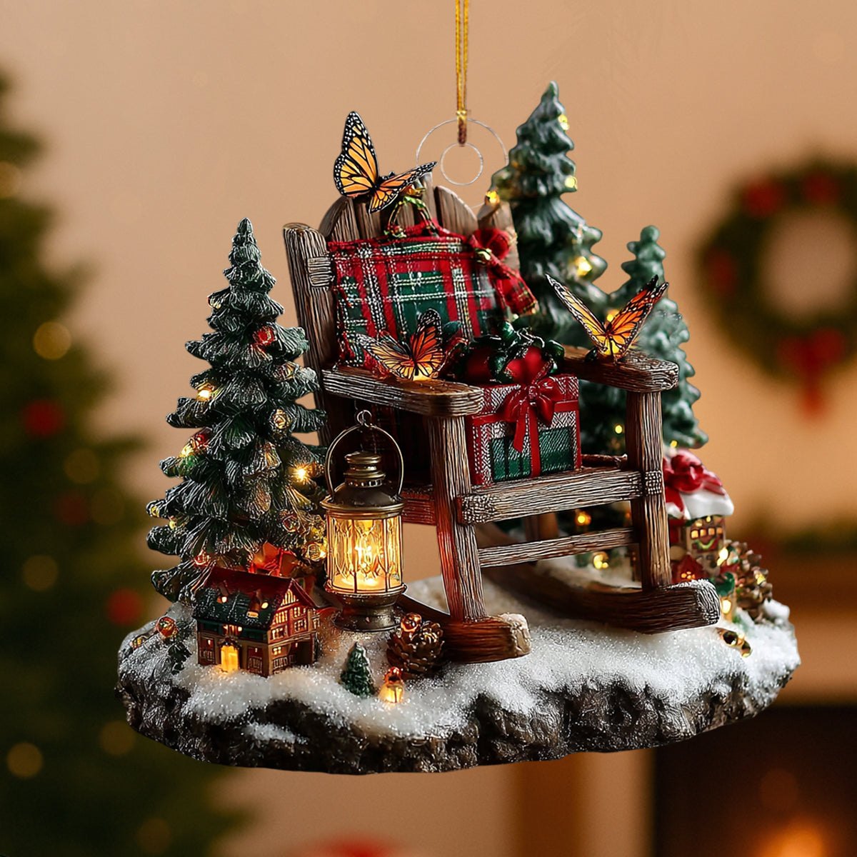 Love Remains Christmas Ornament