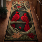 Love Cardinal Runner Rug - Nature Design | Serene Runner Rug
