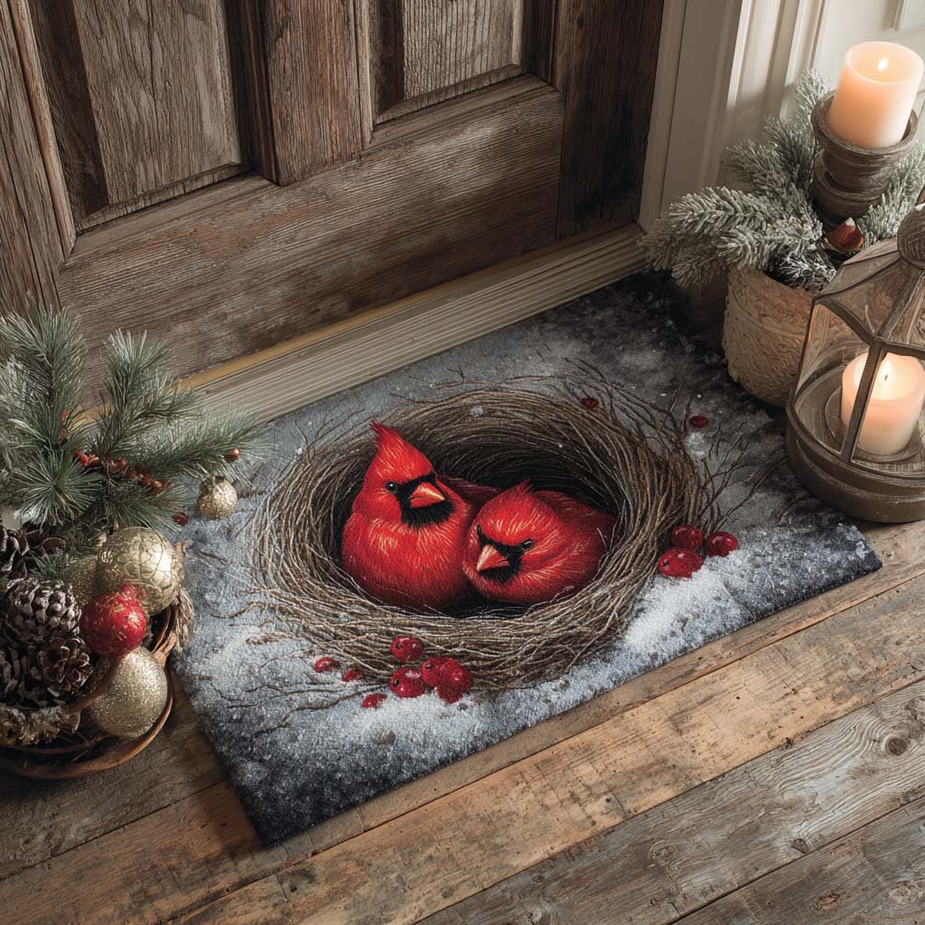 Love Nest Doormat - Nature Design | Printed Welcome Doormat