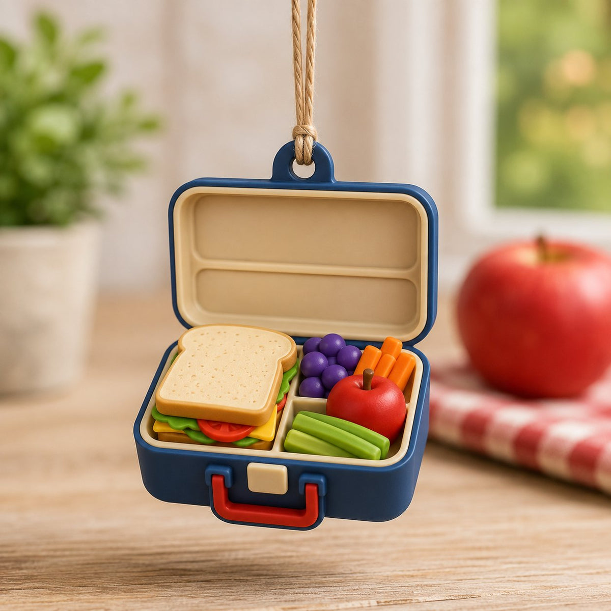 Lunch Box Christmas Ornament